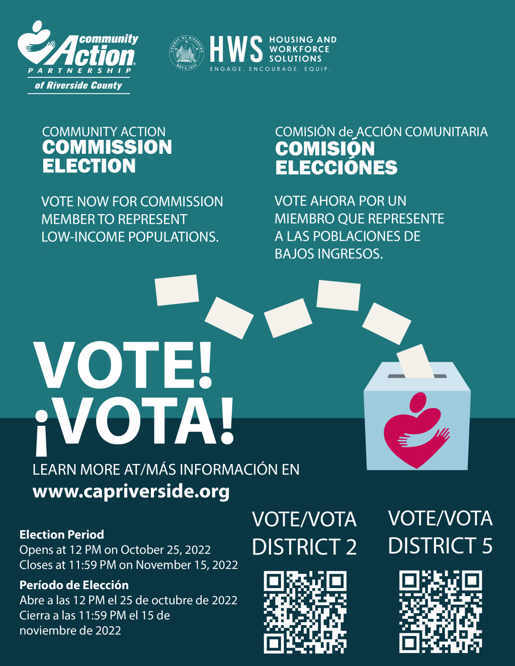 Community Action Commission October Election