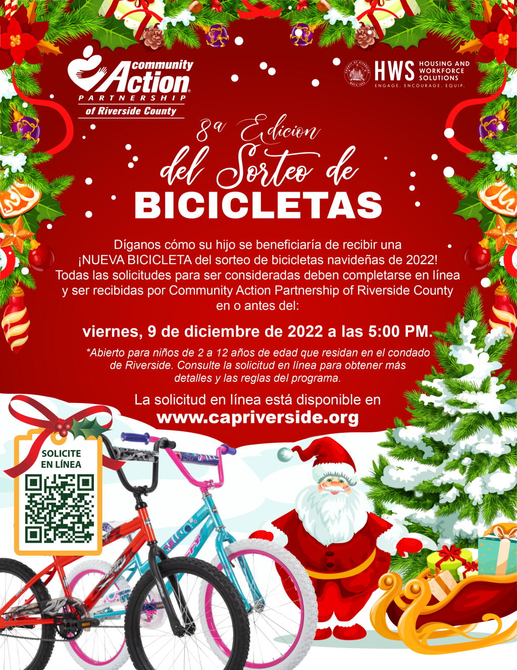 Bike Giveaway Spanish
