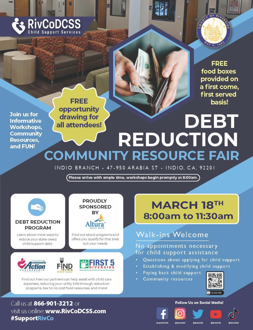 Debt Reduction Community Resource Fair