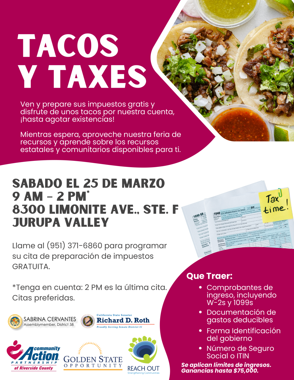 Tacos & Taxes SP