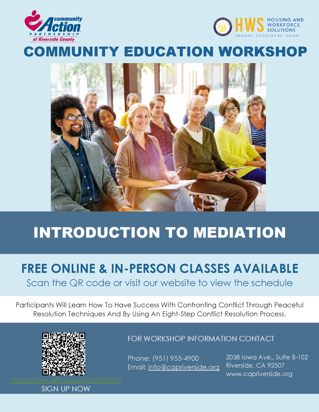Conflict Resolution ZOOM Workshop | Community Action Partnership of ...