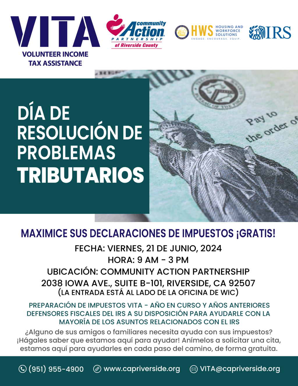Tax Problem Solving Day